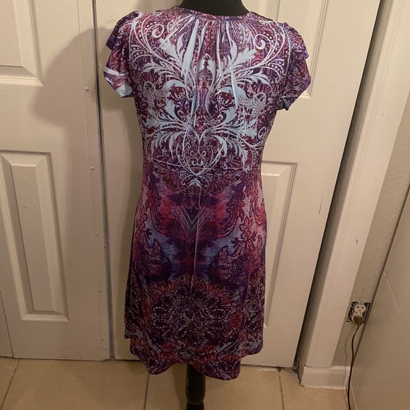 Apt 9 | women’s dress| mid length | small | multi-purple - Picture 8 of 9